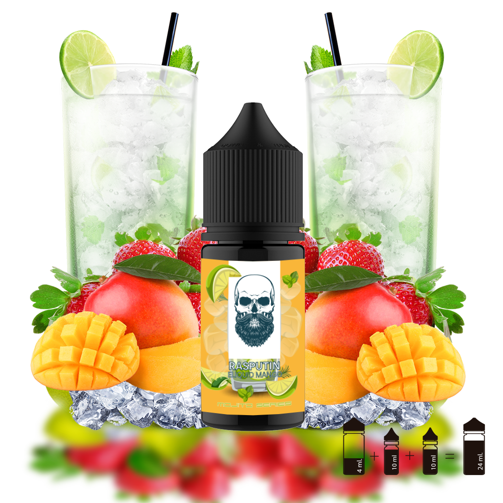 RASPUTIN MOJITO MANGO PACK SALT