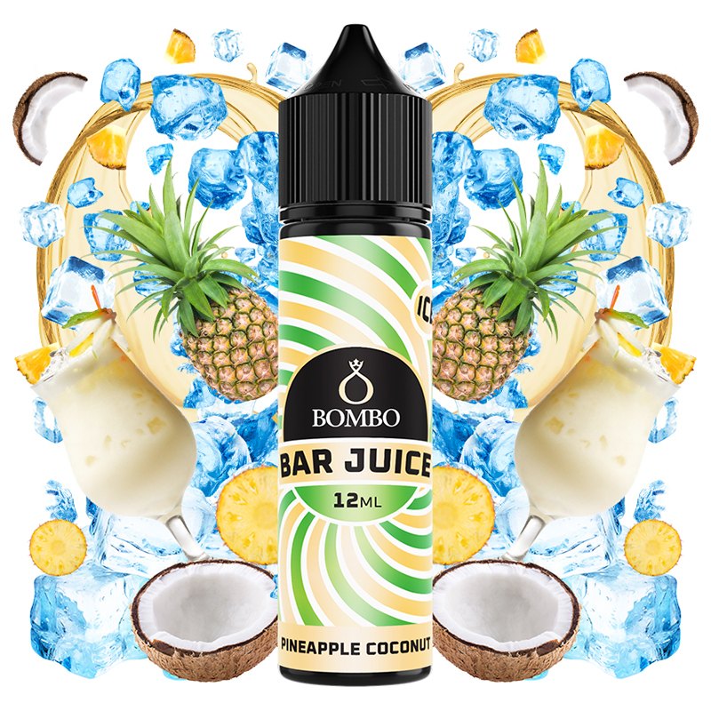 Aroma Pineapple Coconut Ice 12ml/60 (Longfill) - Bombo Bar Juice