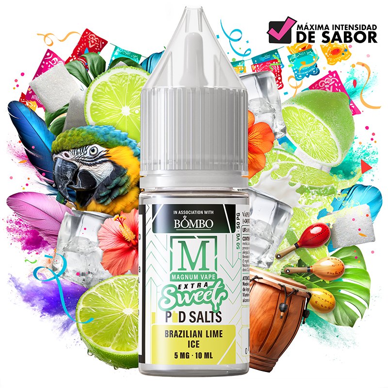 Brazilian Lime Ice 10ml - Magnum Vape Extra Sweet Pod Salts
