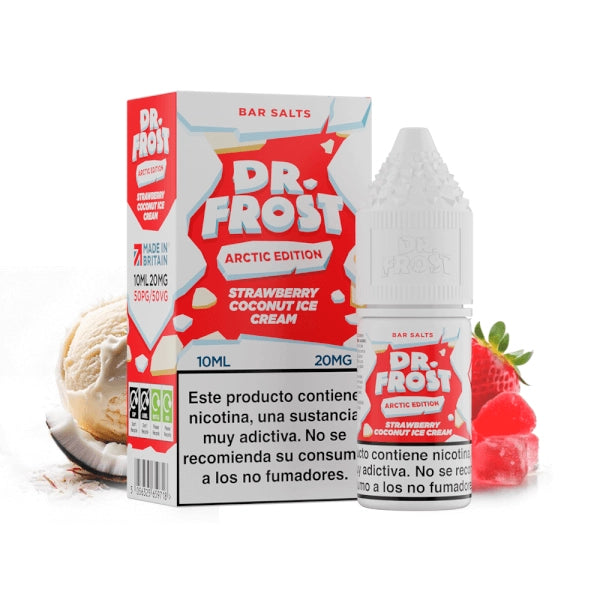 Dr Frost Salts Strawberry Coconut Ice Cream 10ml
