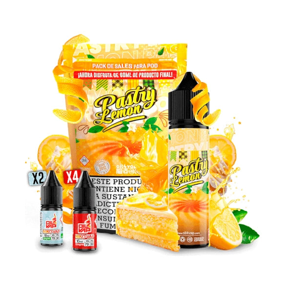 Oil4vap Salts Pack Pastry Lemon 60ml
