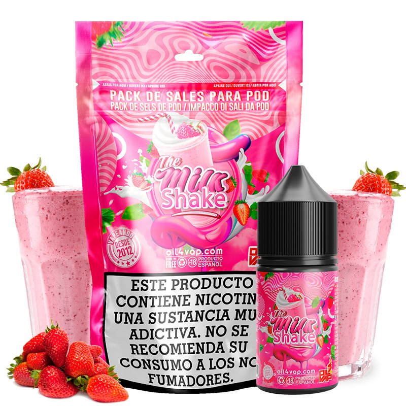 Pack The Milk Shake + NikoVaps - Oil4Vap Sales