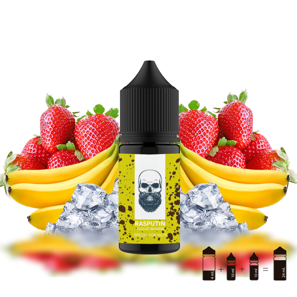 RASPUTIN ELIQUID BANANA EDITION-PACK SALT