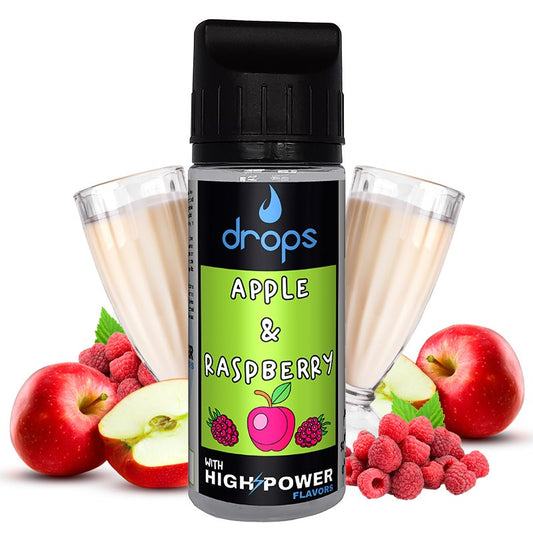 Apple & Raspberry 100ml - Drops