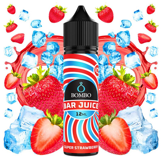Aroma Super Strawberry Ice 12ml/60 (Longfill) - Bombo Bar Juice