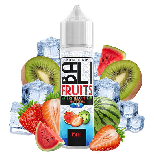 Aroma Watermelon + Kiwi + Strawberry Ice 15ml/60 (Longfill) - Bali Fruits by Kings Crest