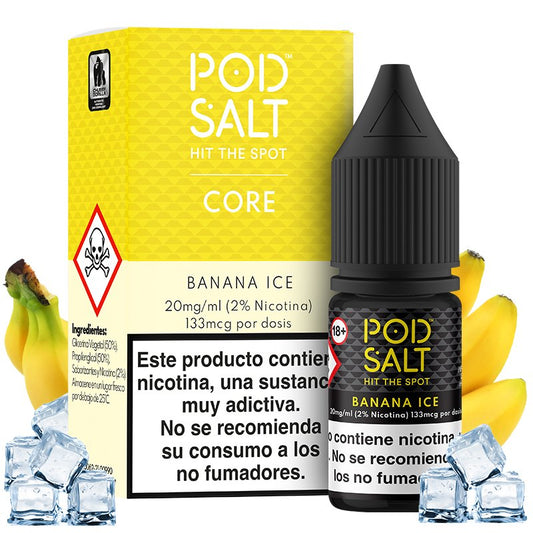 Banana Ice 10ml - Pod Salt Core