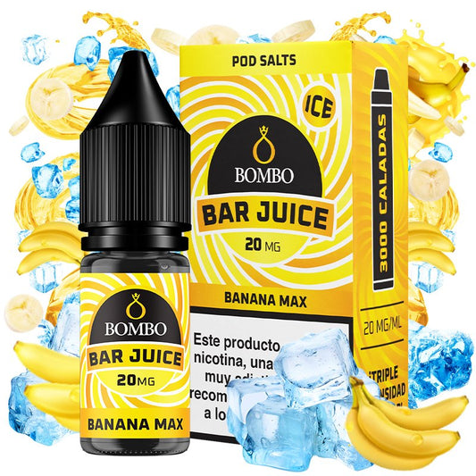 Banana Max Ice 10ml - Bar Juice by Bombo