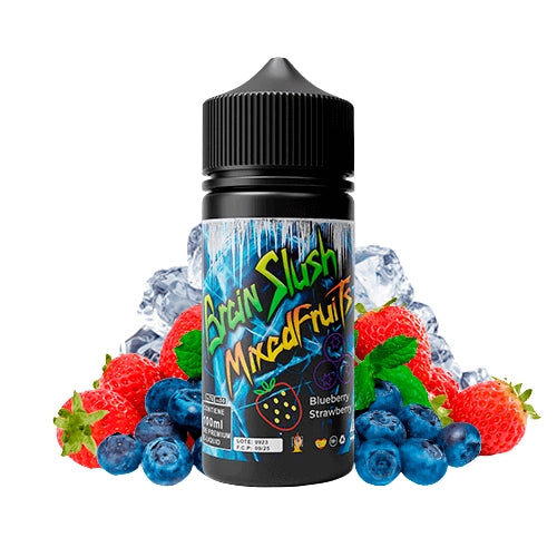 Brain Slush Mixed Fruits Blueberry Strawberry 100ml