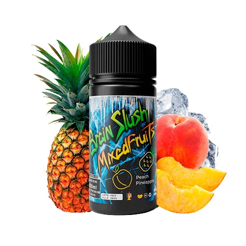 Brain Slush Mixed Fruits Peach Pineapple 100ml