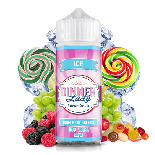 Bubble Trouble Ice 100ml - Dinner Lady