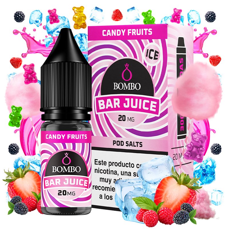 Candy Fruits Ice 10ml - Bombo Bar Juice