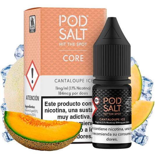 Cantaloupe Ice 10ml - Pod Salt Core