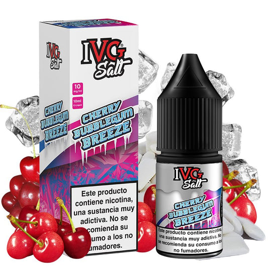 Cherry Bubblegum Breeze 10ml - IVG Salt