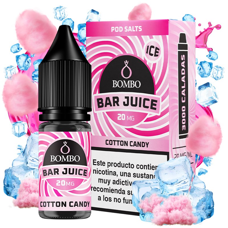 Cotton Candy Ice 10ml - Bar Juice by Bombo