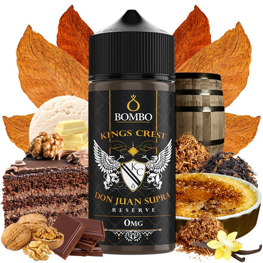 Don Juan Supra Reserve 100ml - Kings Crest & Bombo