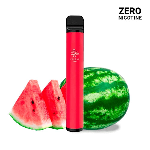 Elfbar Disposable ELF600 Watermelon ZERO NICOTINE