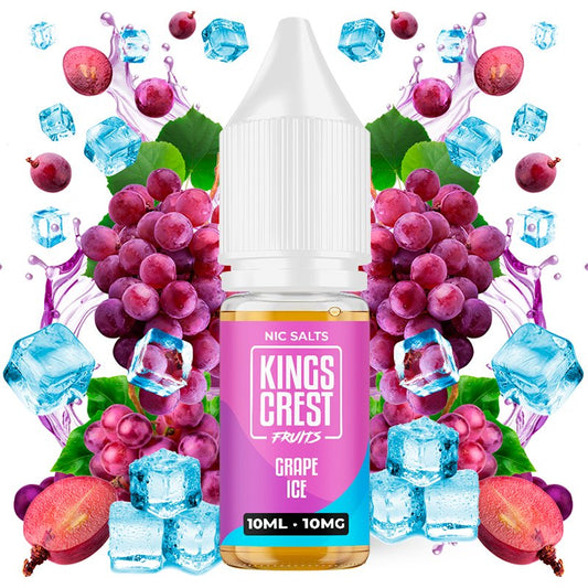 Grape Ice 10ml - Kings Crest Salts