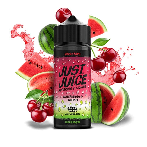 Just Juice Iconic Fruit Watermelon & Cherry 100ml