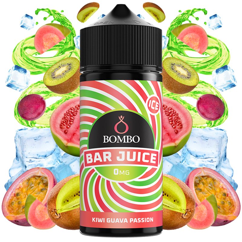 Kiwi Guava Passion Ice 100ml - Bar Juice by Bombo