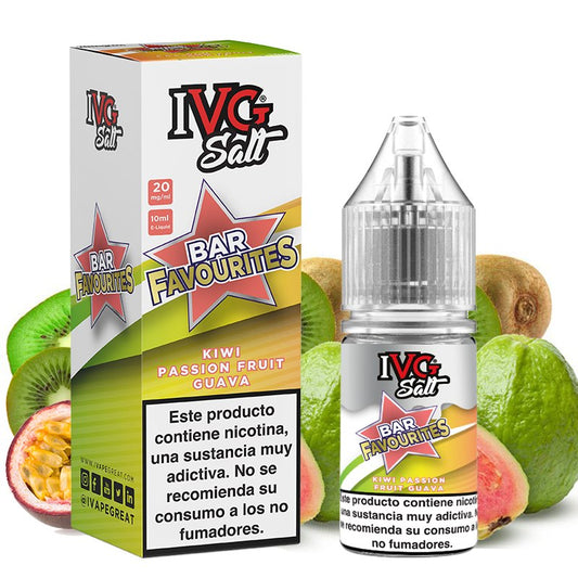 Kiwi Passionfruit Guava 10ml - IVG Salt