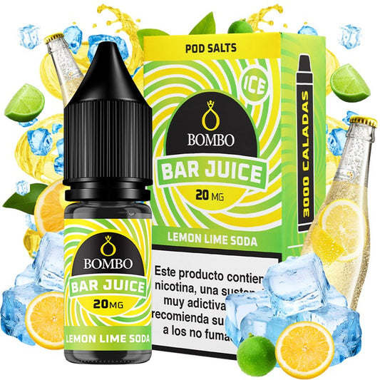 Lemon Lime Soda Ice 10ml - Bar Juice by Bombo