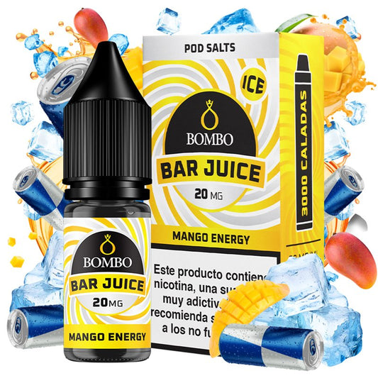 Mango Energy Ice 10ml - Bar Juice by Bombo