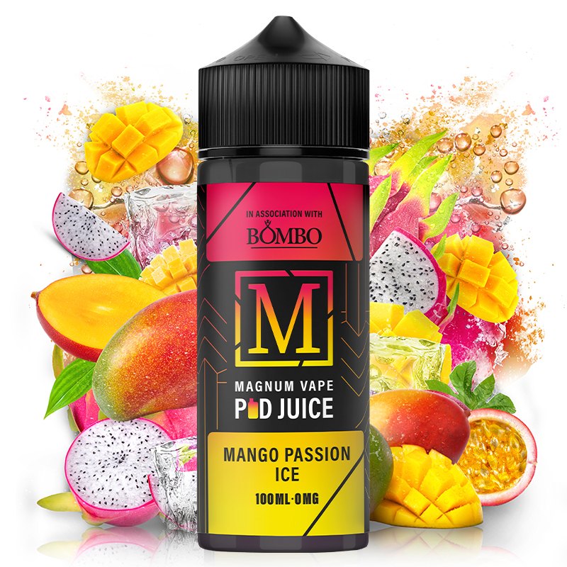 Mango Passion Ice 100ml - Magnum Vape Pod Juice