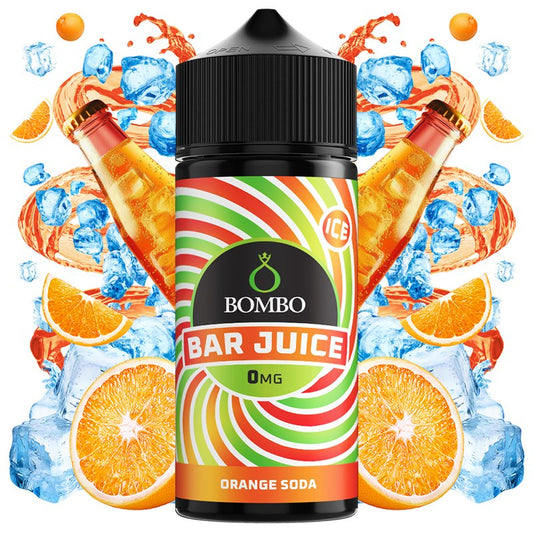 Orange Soda Ice 100ml - Bar Juice by Bombo