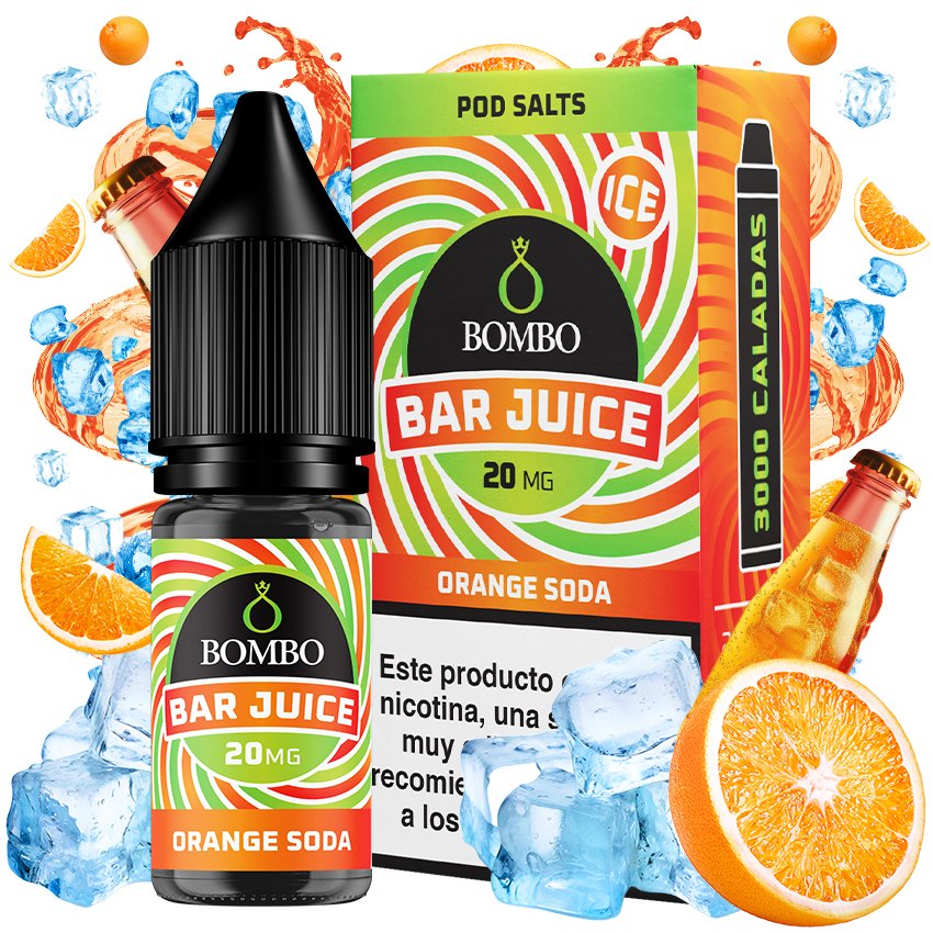 Orange Soda Ice 10ml - Bar Juice by Bombo