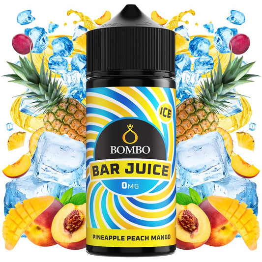 Pineapple Peach Mango Ice 100ml - Bar Juice by Bombo