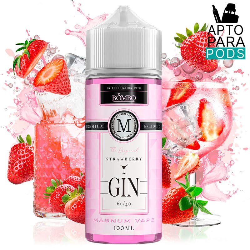 Strawberry Gin 100ml - Magnum Vape