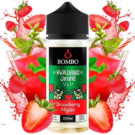 Strawberry Mojito 100ml - Wailani Juice by Bombo