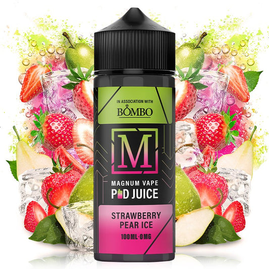 Strawberry Pear Ice 100ml - Magnum Vape Pod Juice