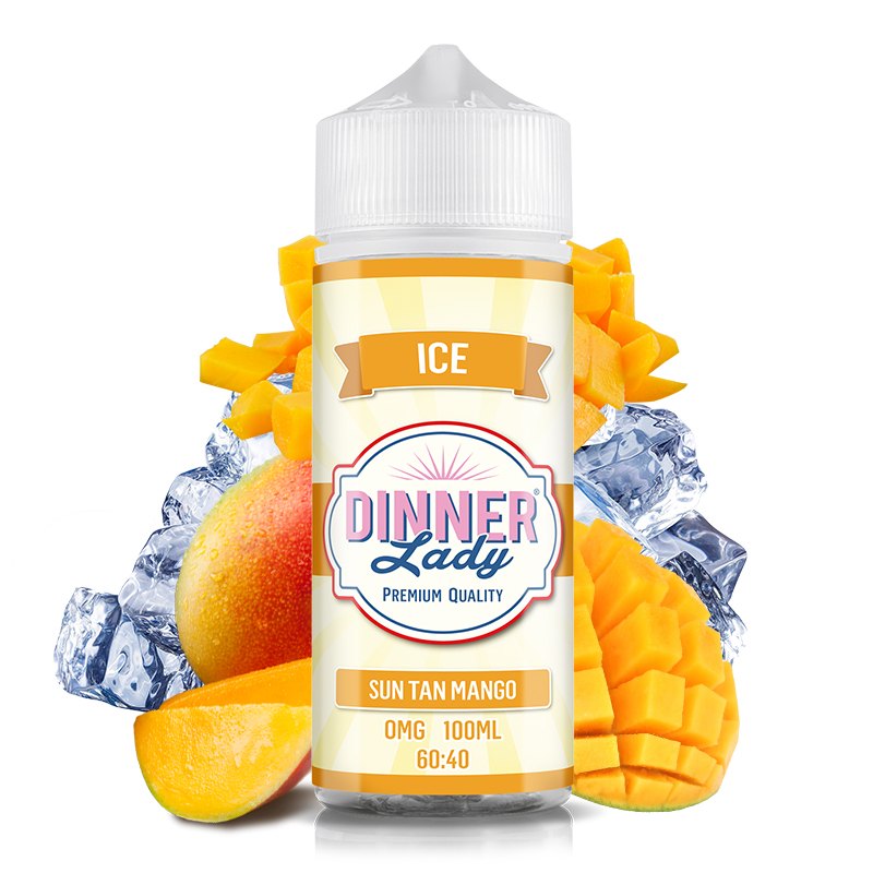 Sun Tan Mango Ice 100ml - Dinner Lady