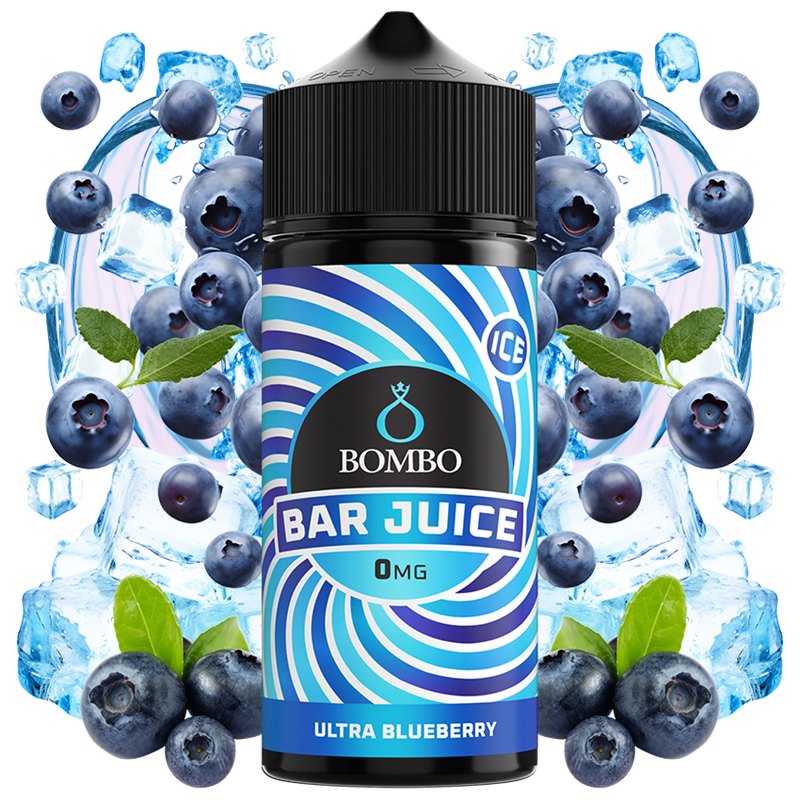 Ultra Blueberry Ice 100ml - Bar Juice by Bombo