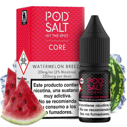 Watermelon Breeze 10ml - Pod Salt Core