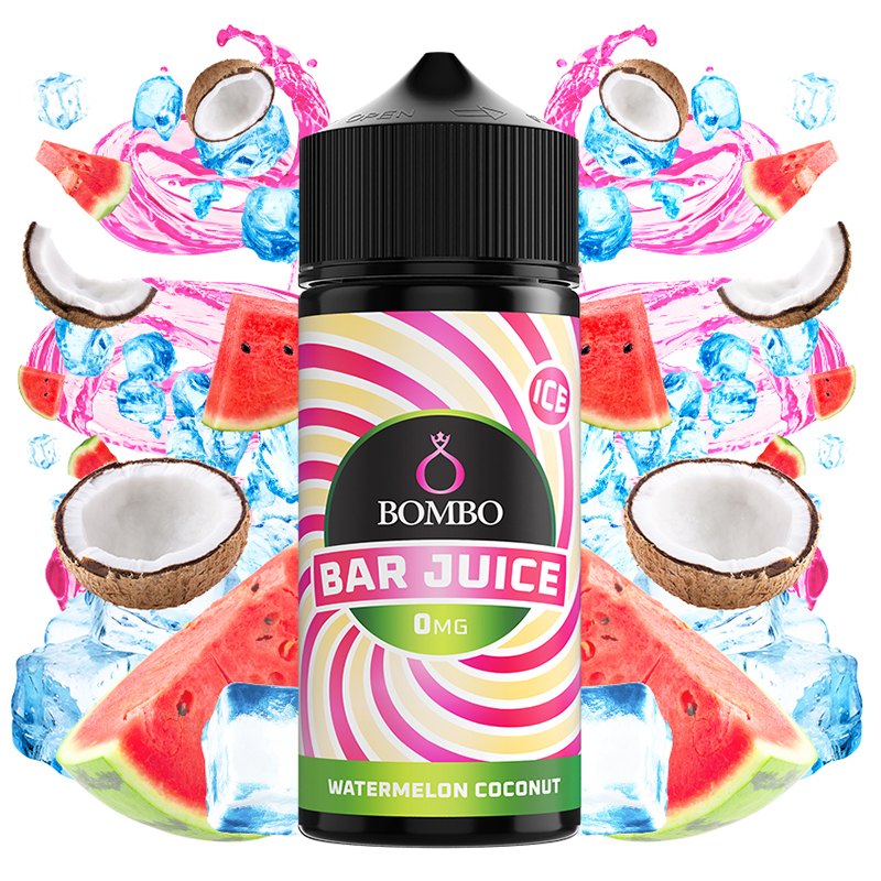 Watermelon Coconut Ice 100ml - Bombo Bar Juice