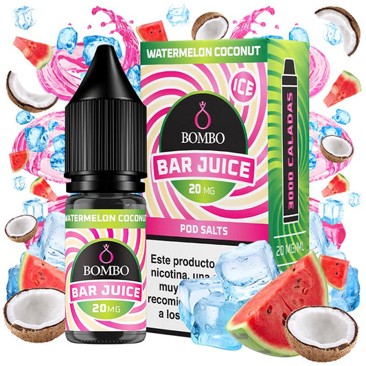 Watermelon Coconut Ice 10ml - Bombo Bar Juice