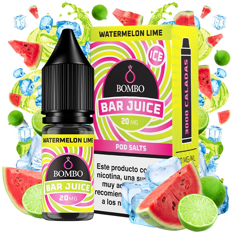 Watermelon Lime Ice 10ml - Bombo Bar Juice