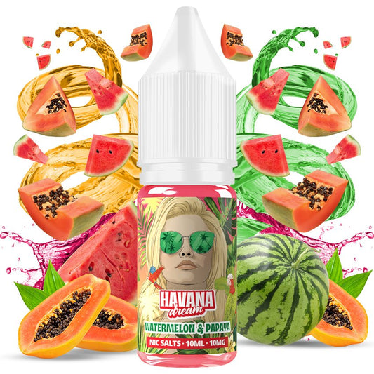 Watermelon Papaya 10ml - Havana Dream Salts