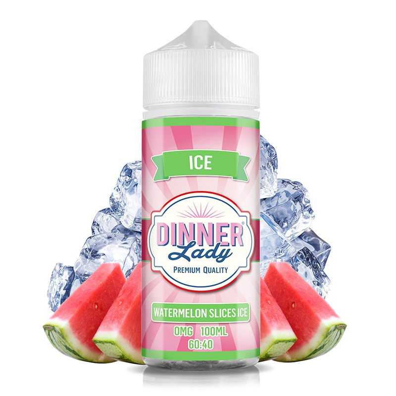 Watermelon Slices Ice 100ml - Dinner Lady