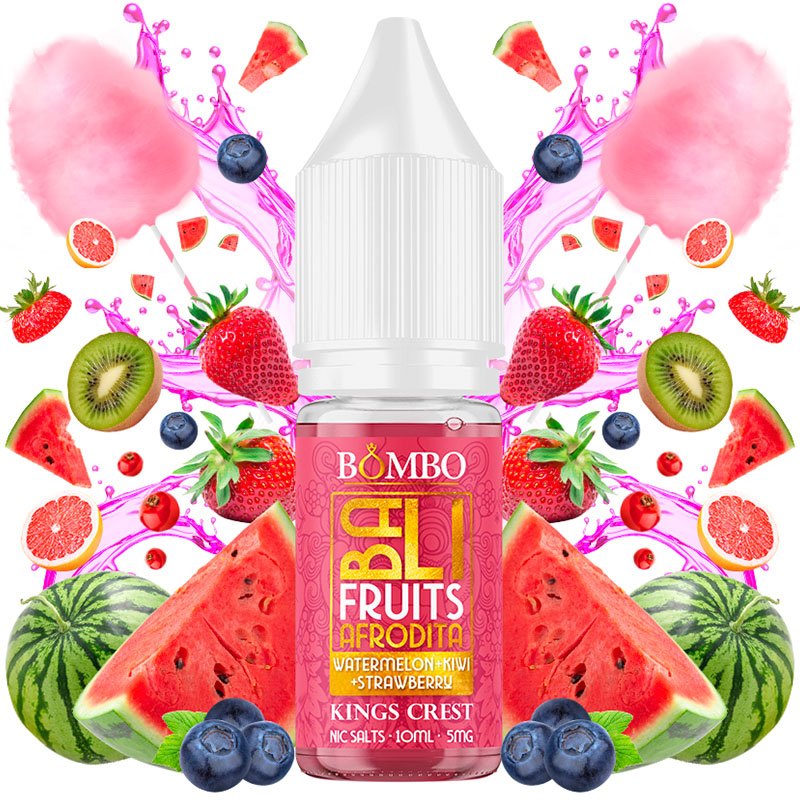 WKS + Afrodita 10ml - Bali Fruits Salts by Kings Crest & Bombo