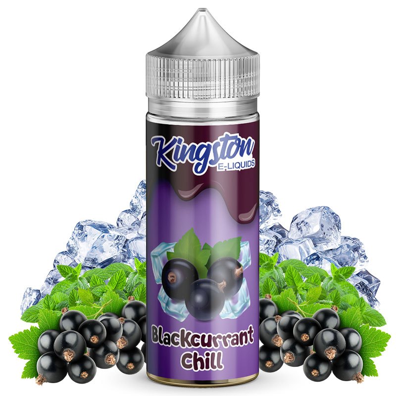 Blackcurrant Chill 100ml - Kingston E-liquid