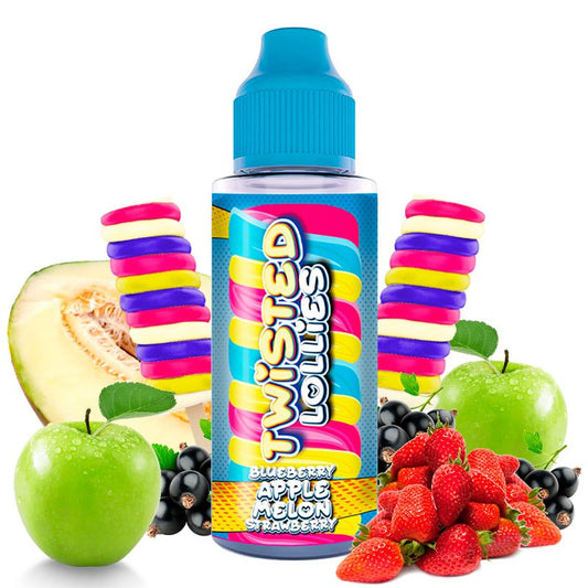 Blueberry Apple Melon Strawberry 100ml - Twisted Lollies