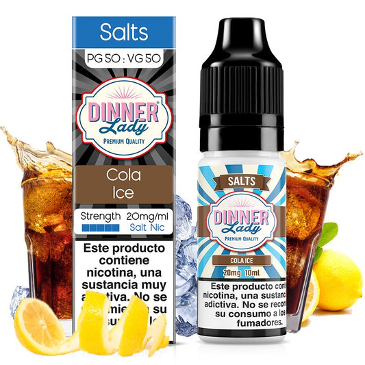 Cola Ice 10ml - Dinner Lady Salts