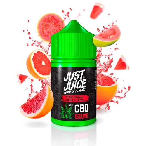 Just Juice CBD E-liquid Blood Orange Citrus Guava 50ml - 1500 MG