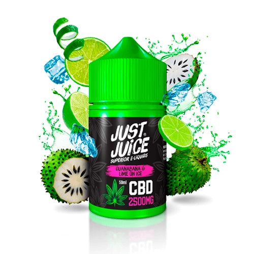 Just Juice CBD E-liquid Guanabana Lime On Ice 50ml - 1500 MG