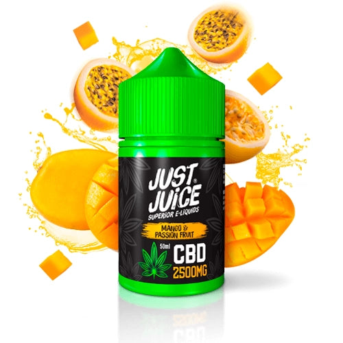 Just Juice CBD E-liquid Mango Passion Fruit 50ml - 1500 MG