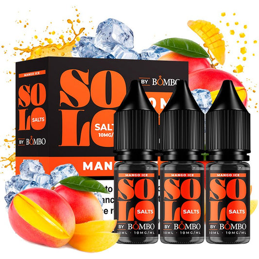 Mango Ice 3x10ml - Solo Salts by Bombo